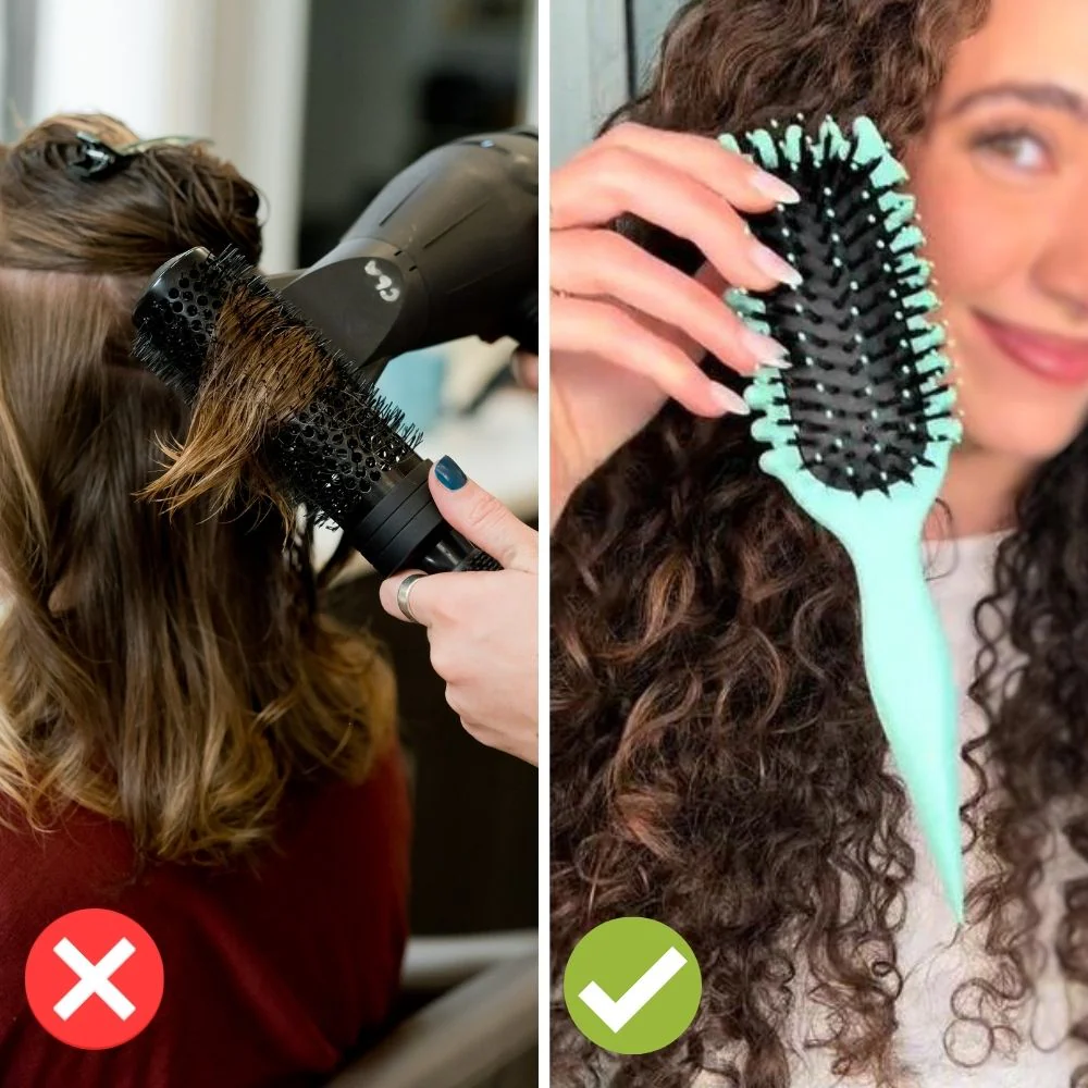 Curl Brush | Anti-Frizz Styling | Defined Curls | BounceCurls - Image 4