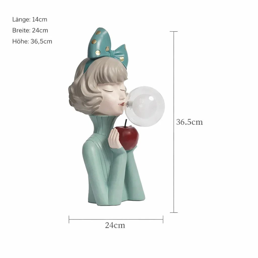 Decorative Girl Table Lamp | Whimsical Ambient Lighting | Lumella - Image 15