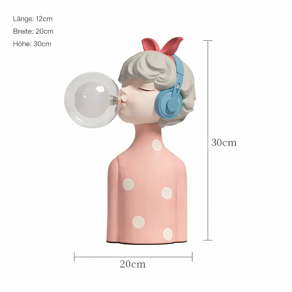 Decorative Girl Table Lamp | Whimsical Ambient Lighting | Lumella - Image 16