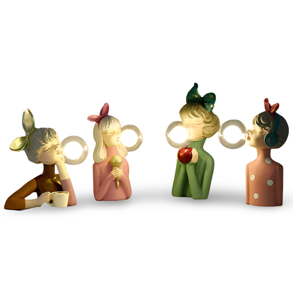Decorative Girl Table Lamp | Whimsical Ambient Lighting | Lumella - Image 22