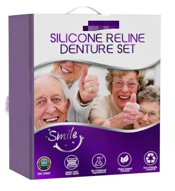 Denture Liner Set | Silicone Comfort Fit |  Upper & Lower Compatible | SmileHold - Image 5
