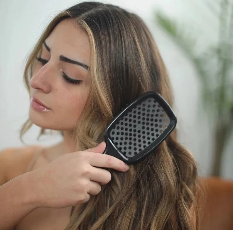 Detangling Hair Brush | Pain-Free Brushing | Anti-Static Design | All Hair Types | KnotKlear - Image 6