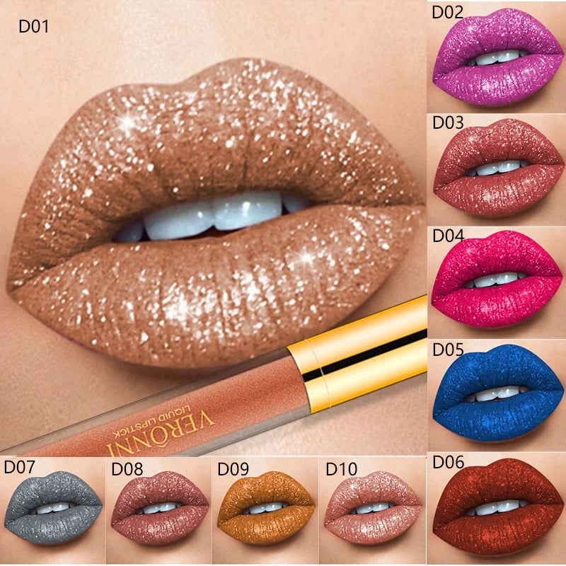 1+1 FREE | DiamondShine Liquid Lipstick™ Say Goodbye to Sticky, Heavy Lip Gloss