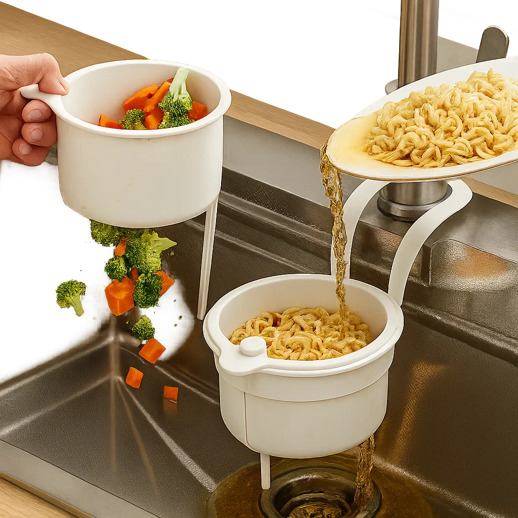 2-in-1 EcoDrain™ — Keep Your Kitchen Fresh, Clean, and Stress-Free Every Day