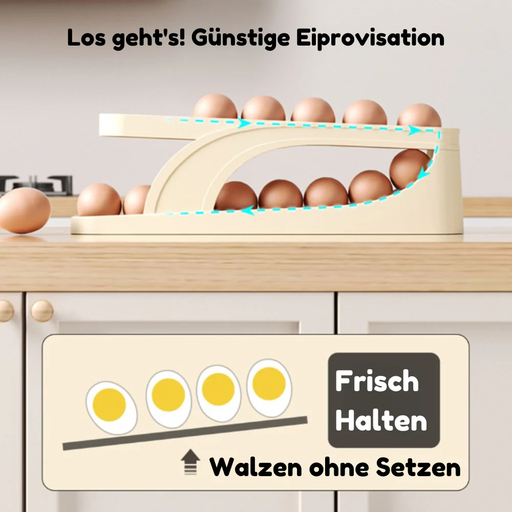 1+1 FREE | EggScroller™ Keeps Eggs Fresh and Your Refrigerator Organized Effortlessly - Image 4