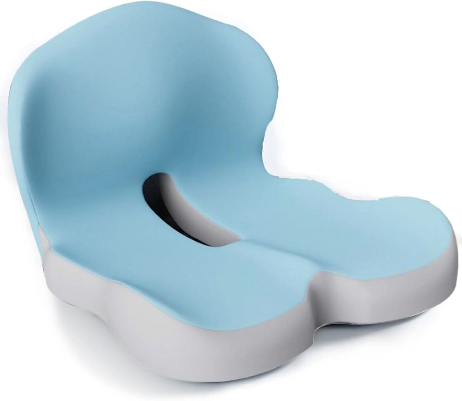Ergonomic memory foam seat cushion | Pressure-relieving & non-slip | ErgoComfort - Image 4