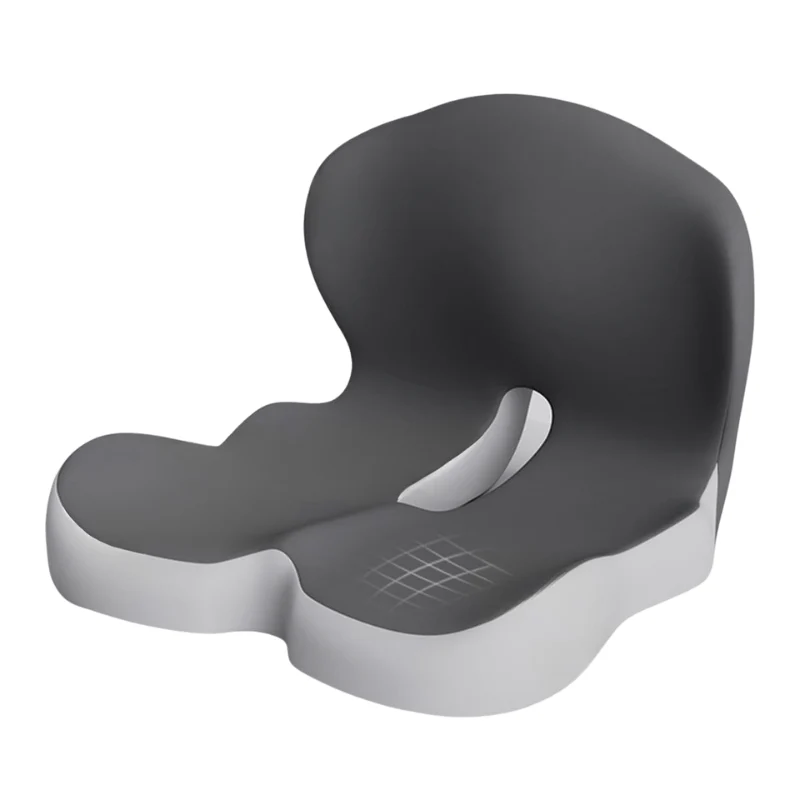 Ergonomic memory foam seat cushion | Pressure-relieving & non-slip | ErgoComfort - Image 6