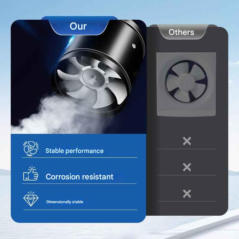 Exhaust Ventilation Fan | Quiet High Power | Metal Housing | AeroFlow - Image 4