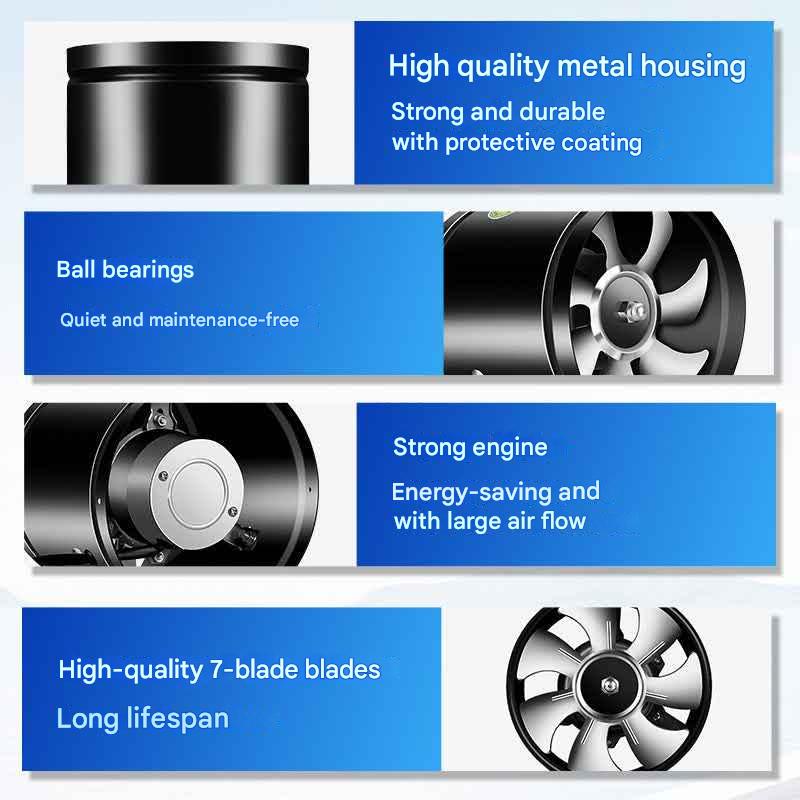 Exhaust Ventilation Fan | Quiet High Power | Metal Housing | AeroFlow - Image 8