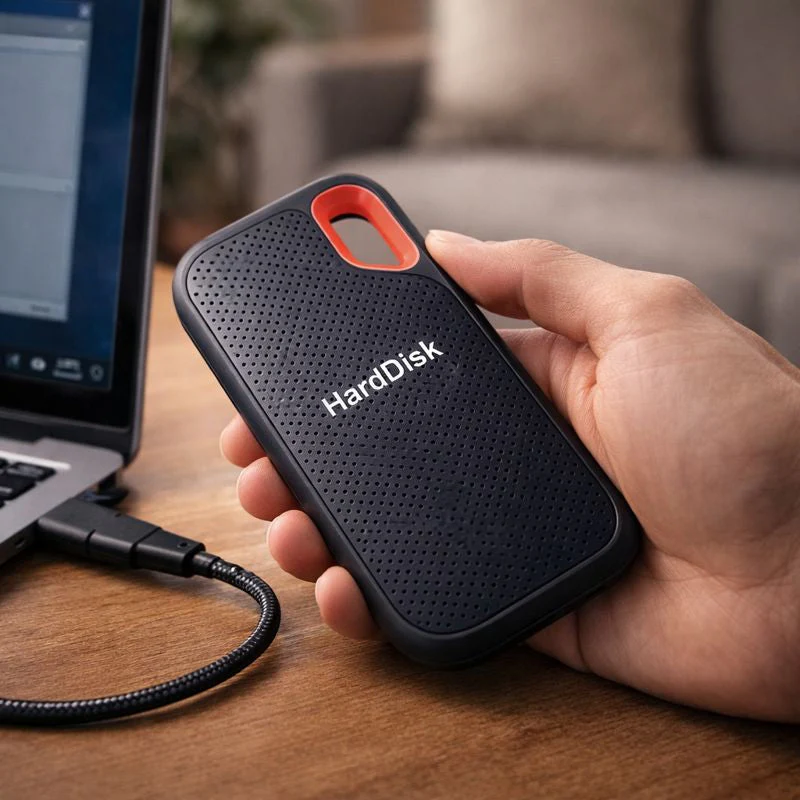 External Hard Drive | High-Speed Data Backup | Portable Metal Storage Drive | SwiftStore - Image 4
