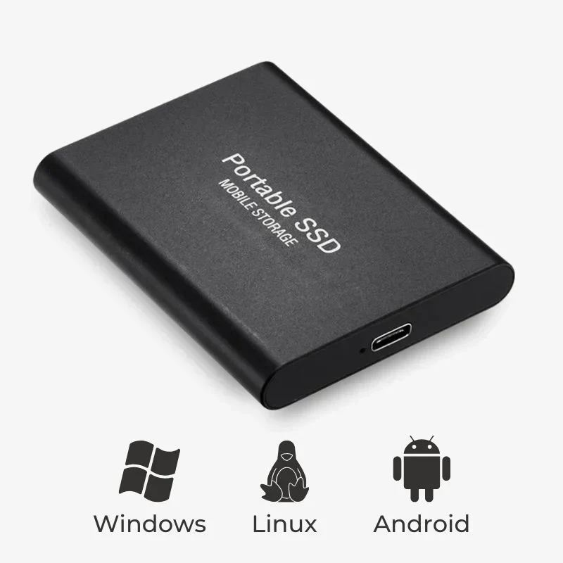 External SSD | Portable File Storage | Plug And Play Fast Transfer | UltraSpeed - Image 3