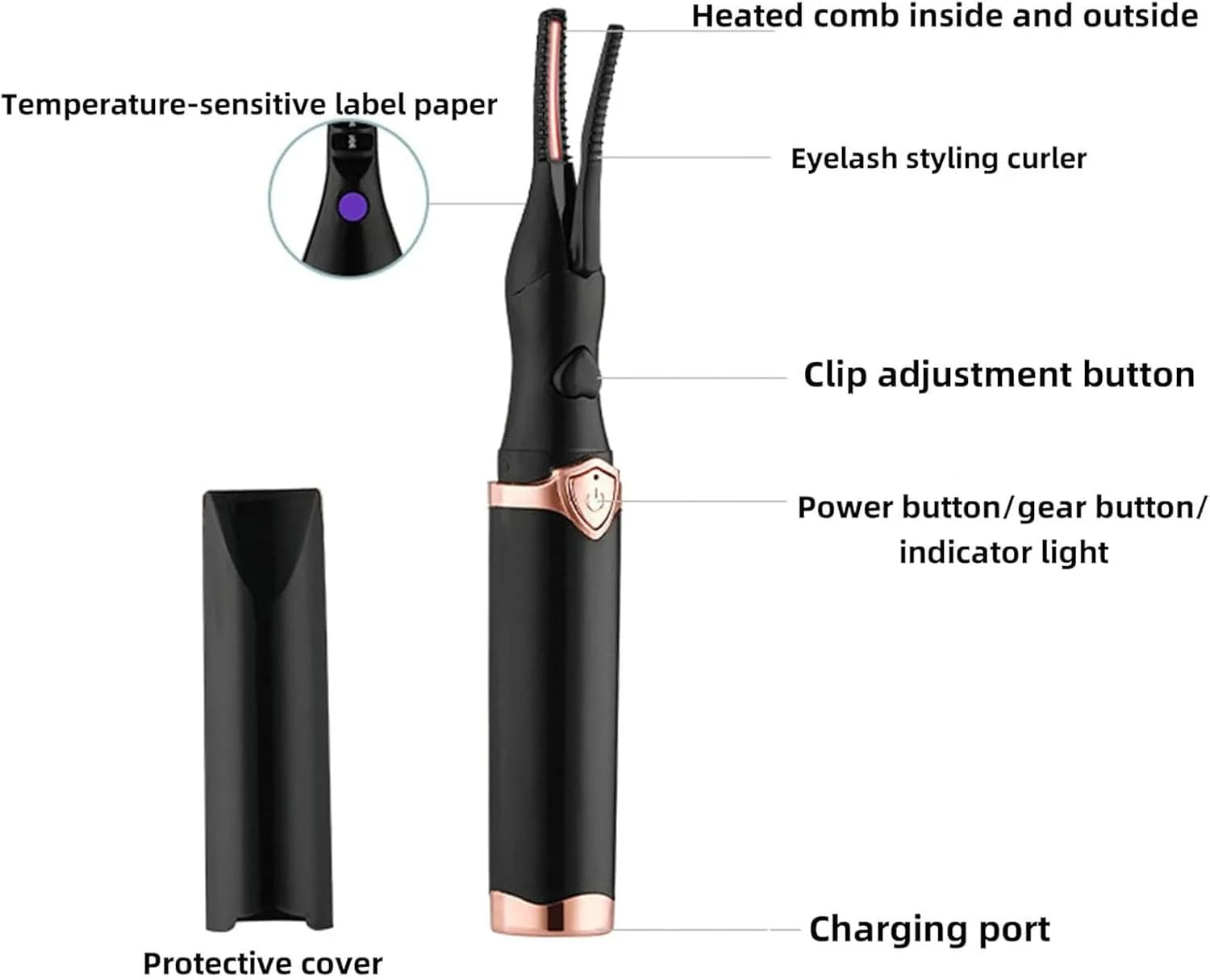 Eyelash Curler | Heated Precision Curling | 24H Long-Lasting Lift | Curluxe - Image 6