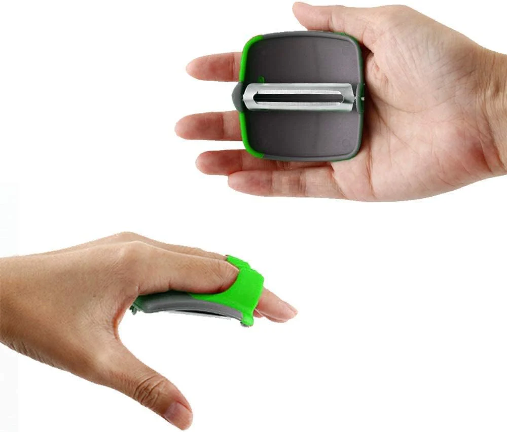 Finger Peeler | Safe Vegetable Peeling | Non-Slip Grip | PeelMate - Image 6