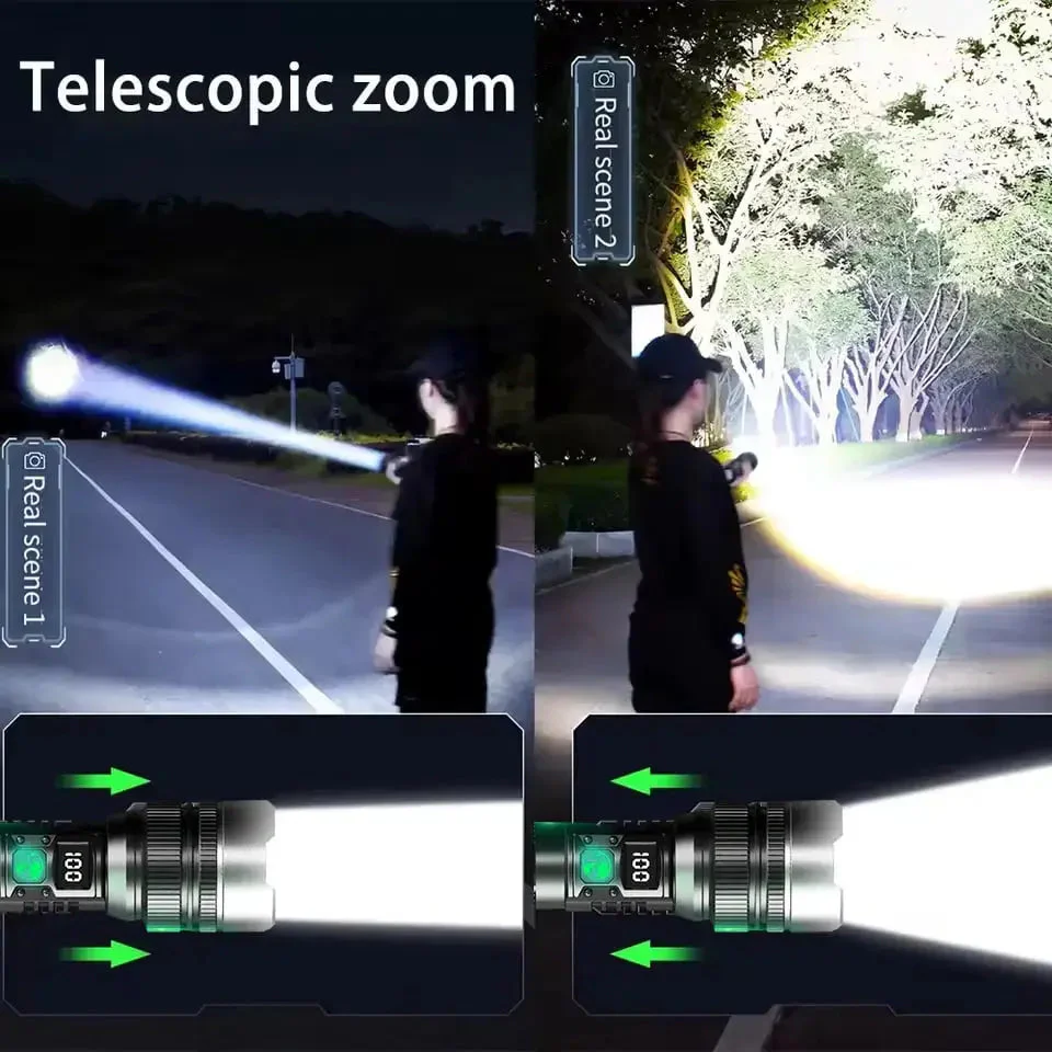 Flashlight | Adjustable Zoom Beam | Ultra Bright LED | USB Rechargeable | BlazeBeam - Image 3
