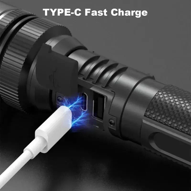 Flashlight | Adjustable Zoom Beam | Ultra Bright LED | USB Rechargeable | BlazeBeam - Image 5