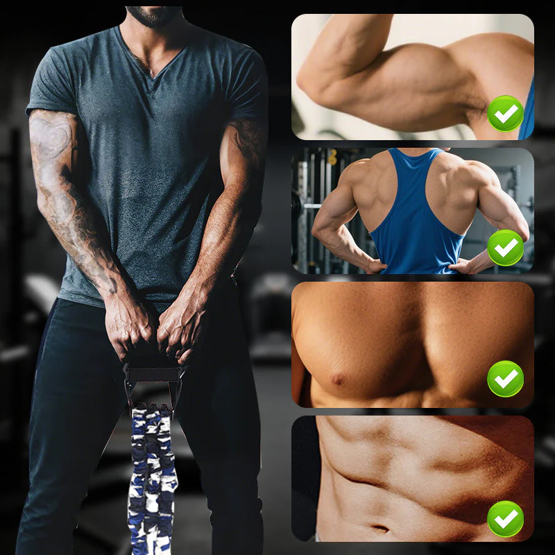 FlexCore™ - Natural Latex 3-Hole Resistance Stretcher - Image 3