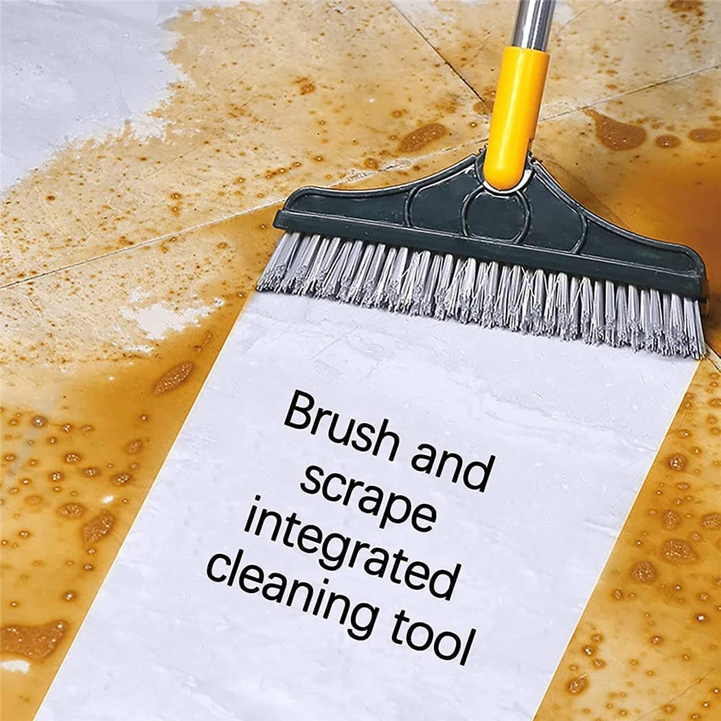 Floor Cleaning Brush | V-Shaped Head | 120° Rotating | Adjustable Handle | GapBrush - Image 6