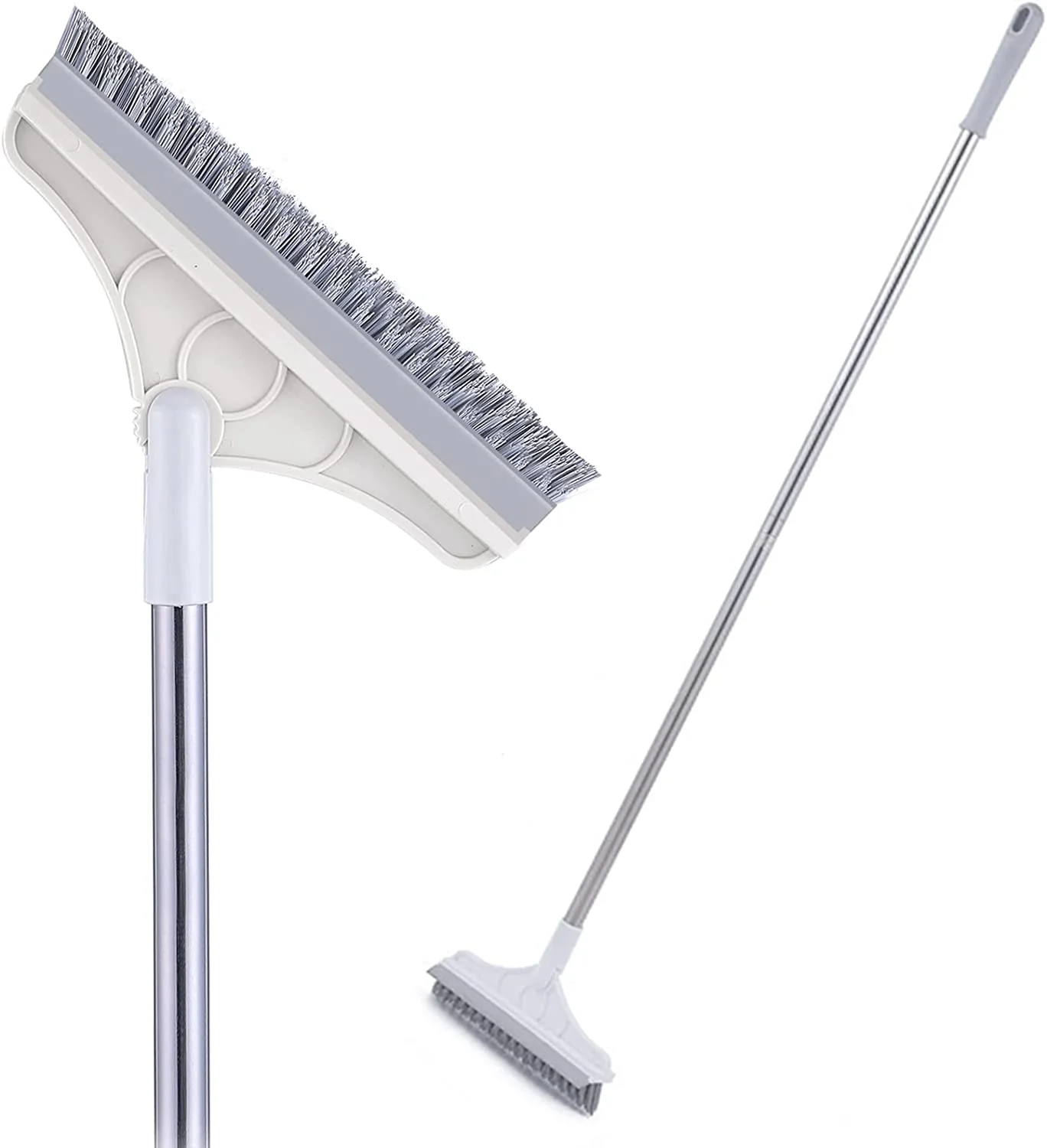 Floor Cleaning Brush | V-Shaped Head | 120° Rotating | Adjustable Handle | GapBrush - Image 9