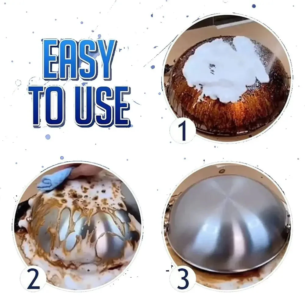Foam Cleaner Spray | Powerful Grease Removal | Spray And Wipe Shine | BubbleClean - Image 8