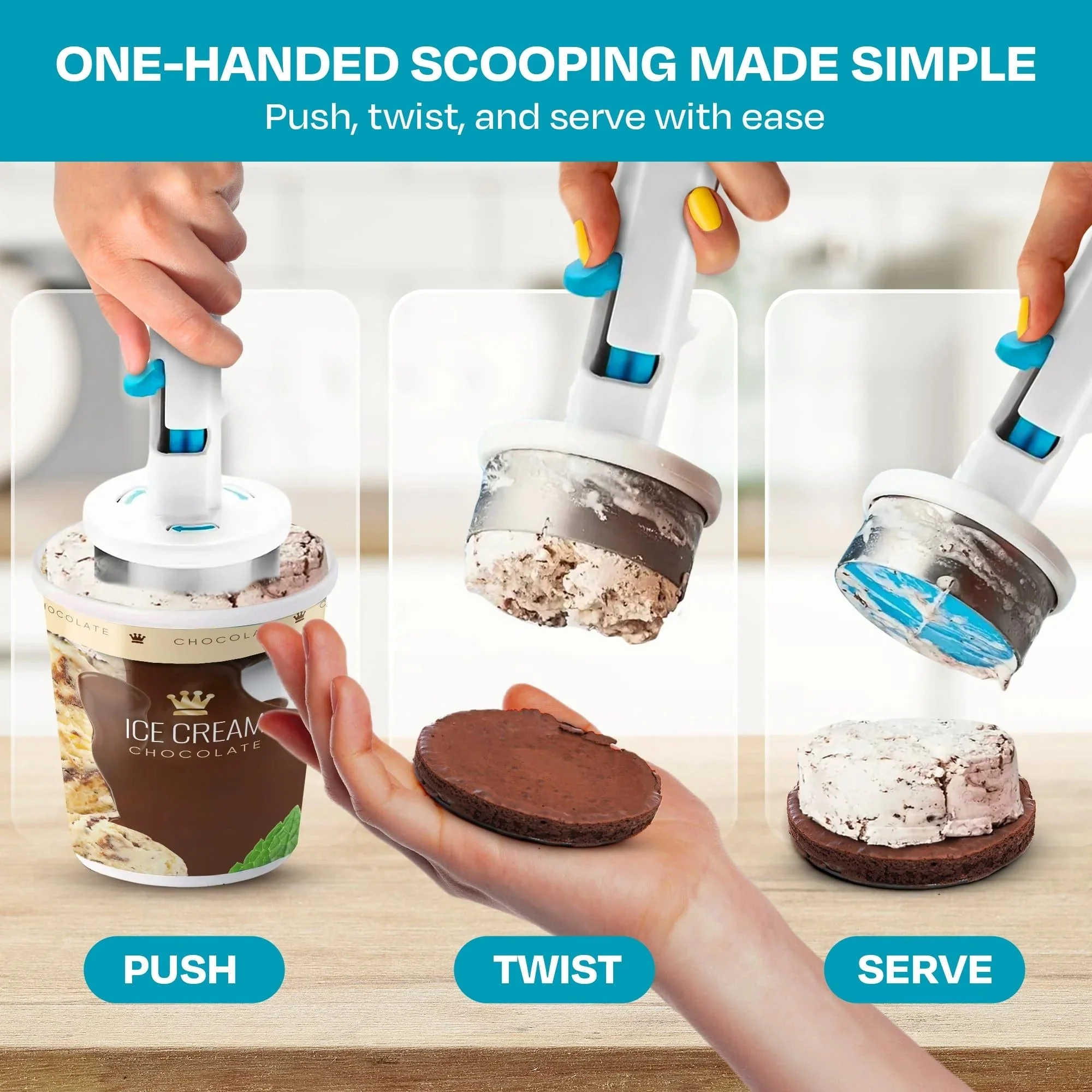 1+1 FREE | FrostServe Pro™ – Perfect Ice Sandwiches Ready Instantly, No Effort or Mess - Image 2