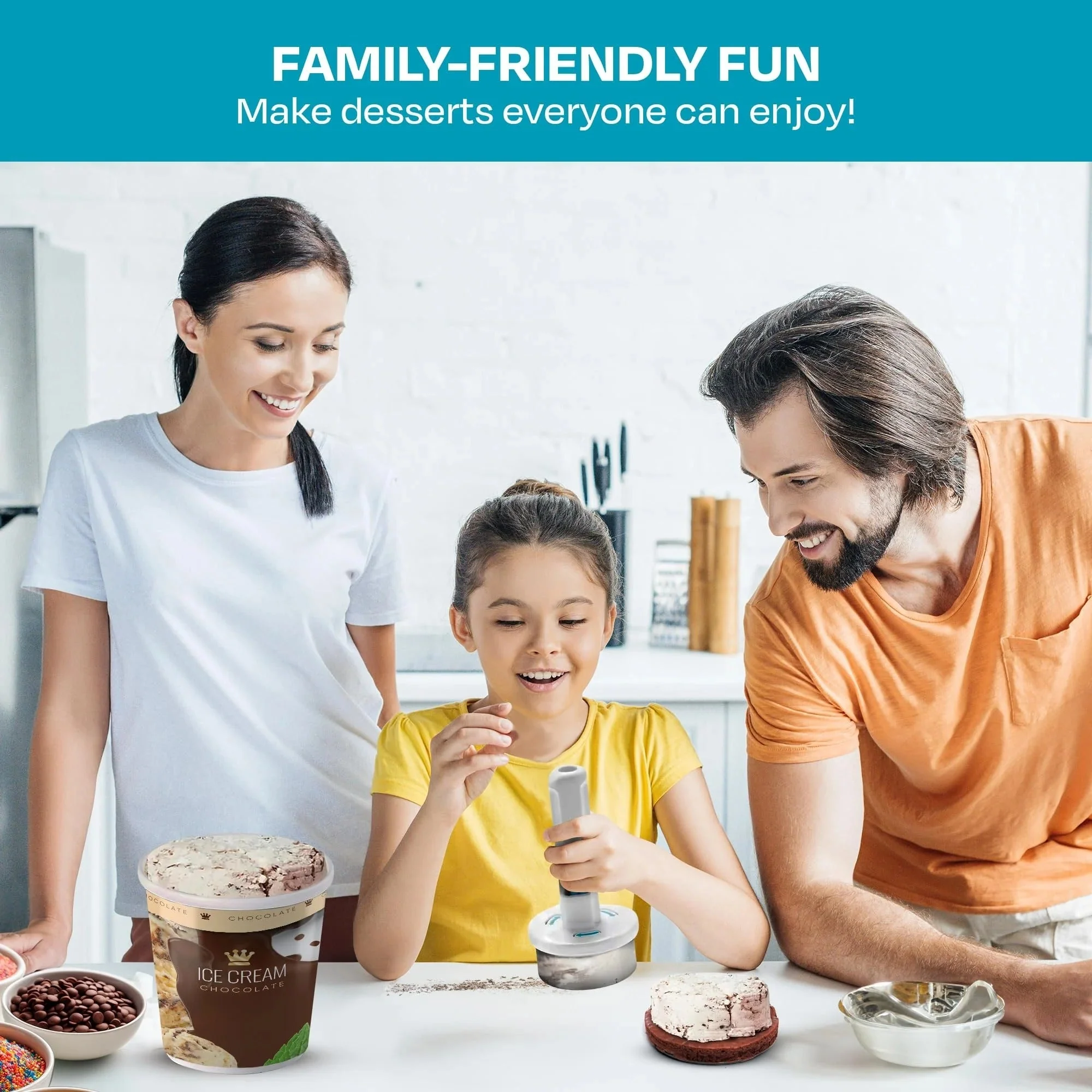 1+1 FREE | FrostServe Pro™ – Perfect Ice Sandwiches Ready Instantly, No Effort or Mess - Image 3