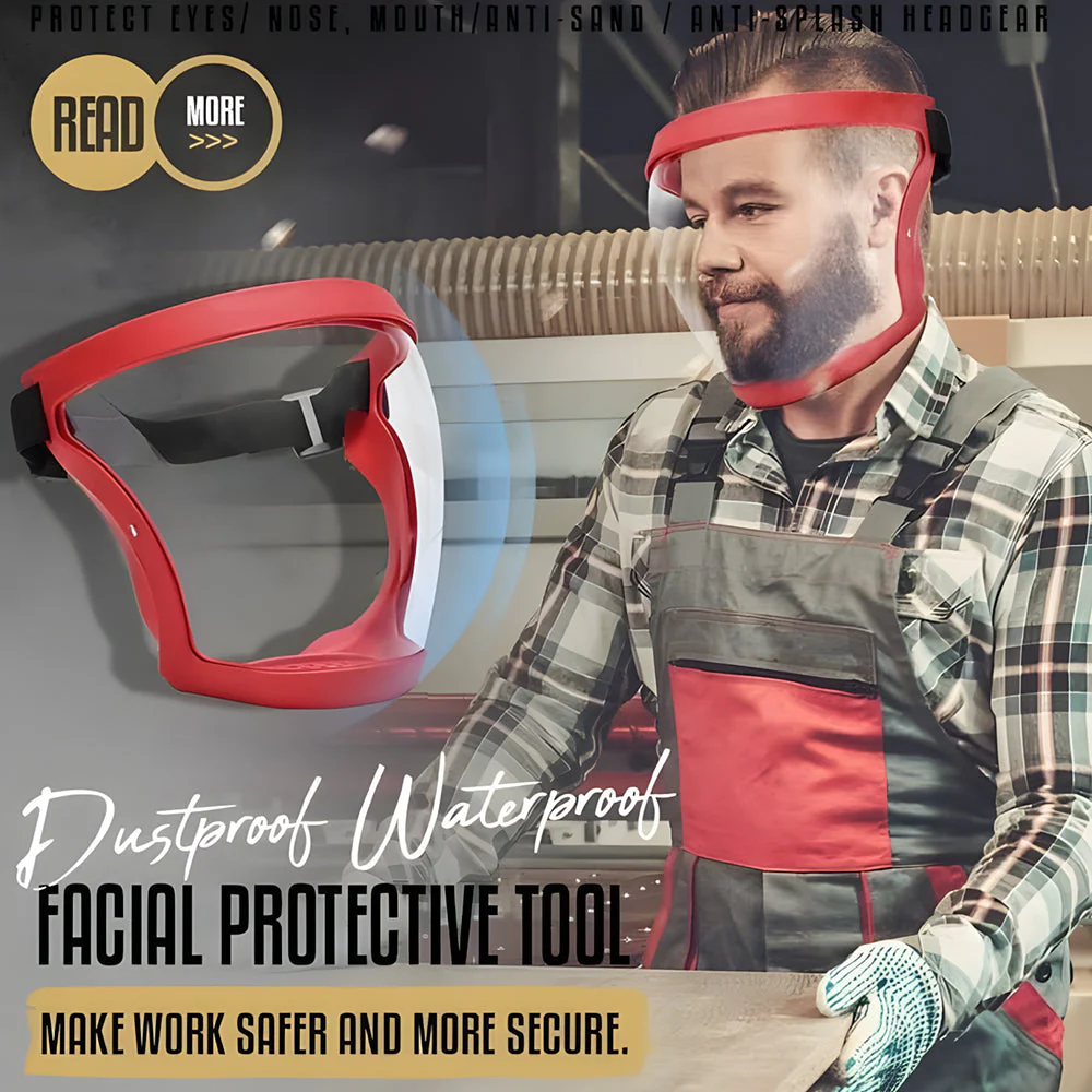 Full Face Safety Visor | Anti-Fog Shield | Dust & Splash Protection | VisorPro - Image 3