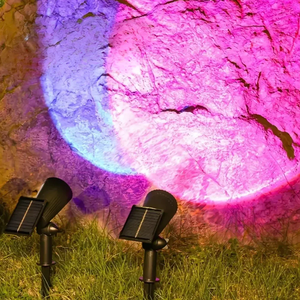 Garden Spotlight Solar | RGB Color Modes & Weatherproof | SolarGlow - Image 13