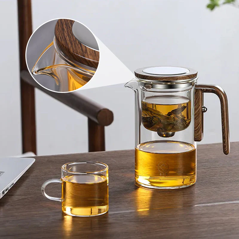 Glass Teapot | Built-In Infuser | Precise Pouring | Elegant Design | MasterBlend - Image 3