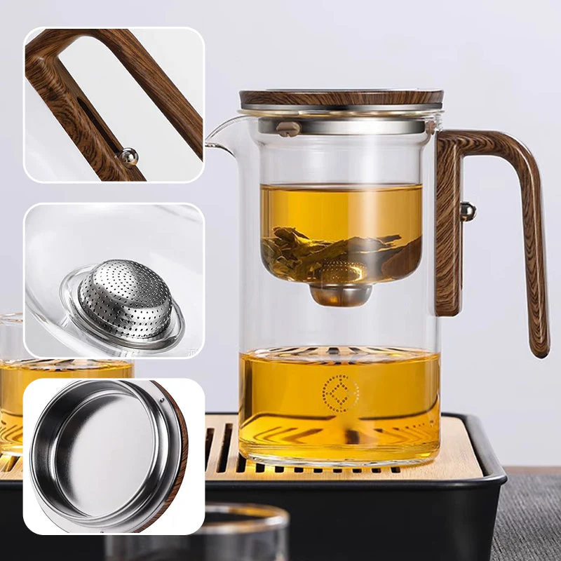 Glass Teapot | Built-In Infuser | Precise Pouring | Elegant Design | MasterBlend - Image 4