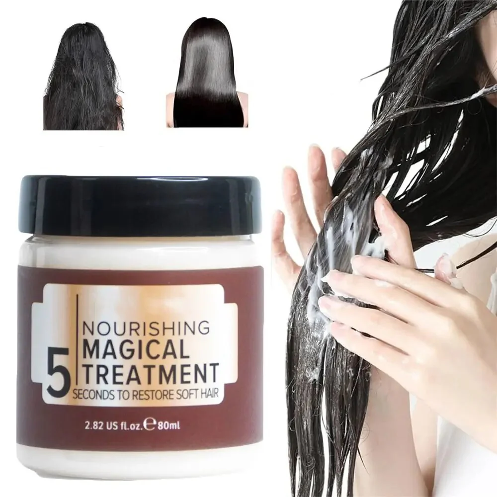 1+1 FREE | Glossiq™ Hair Mask — Instantly Transforms Dry, Frizzy Hair into Smooth, Silky Perfection - Image 2