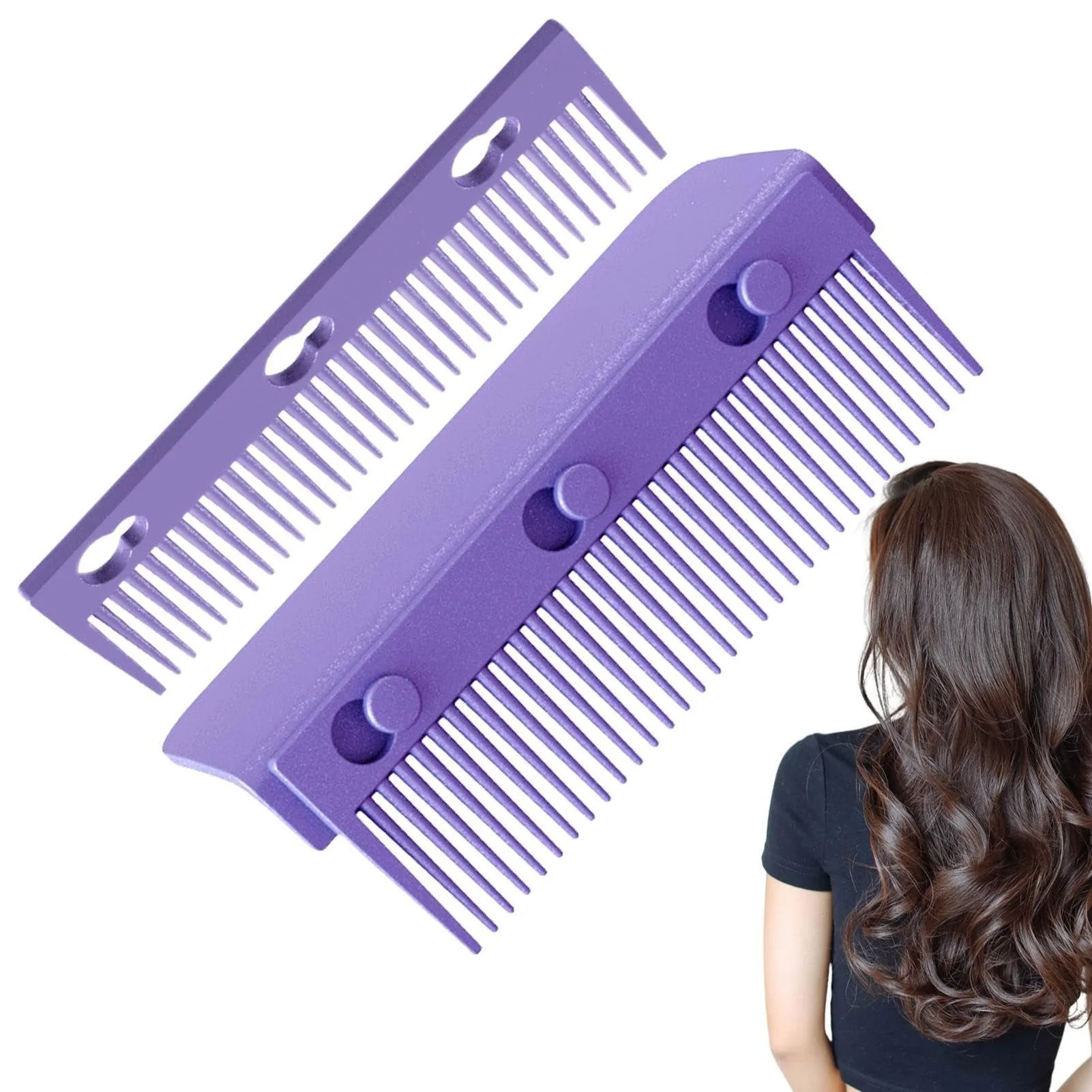 Hair Straightener Comb | Heat Resistant | One-Handed Styling Tool | StyleMate - Image 8