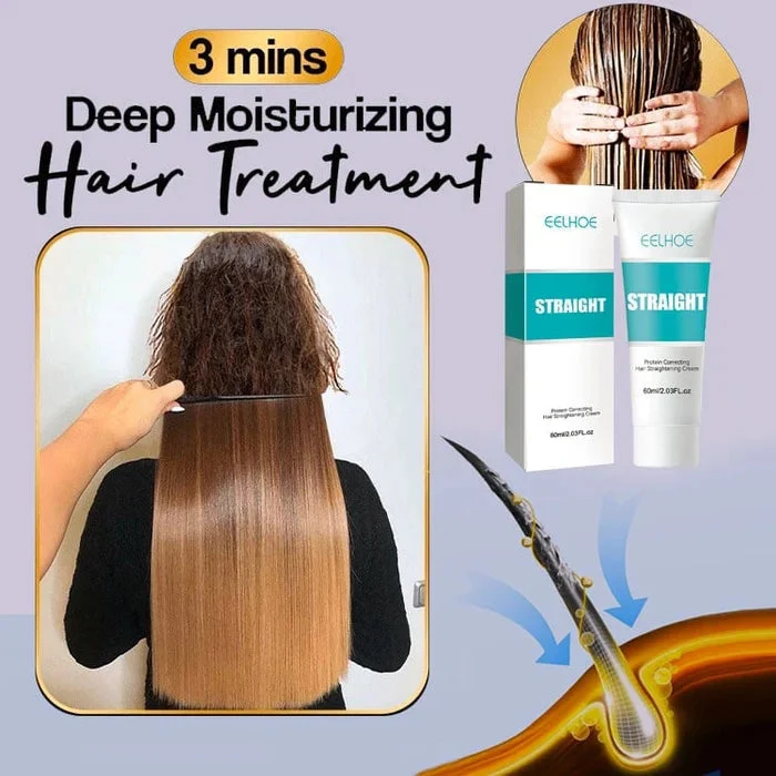 Hair Straightening Cream | Frizz Control | Keratin Repair | Deep Moisturizing Care | Keratique - Image 4