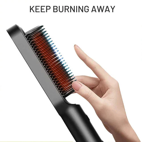 Hair Styling Comb Fast Frizz-Free Styling | Ionic Anti-Scald Technology | QuickGlam - Image 11