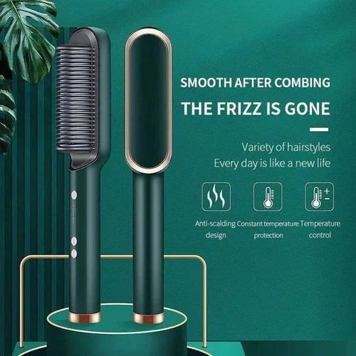 Hair Styling Comb Fast Frizz-Free Styling | Ionic Anti-Scald Technology | QuickGlam - Image 5