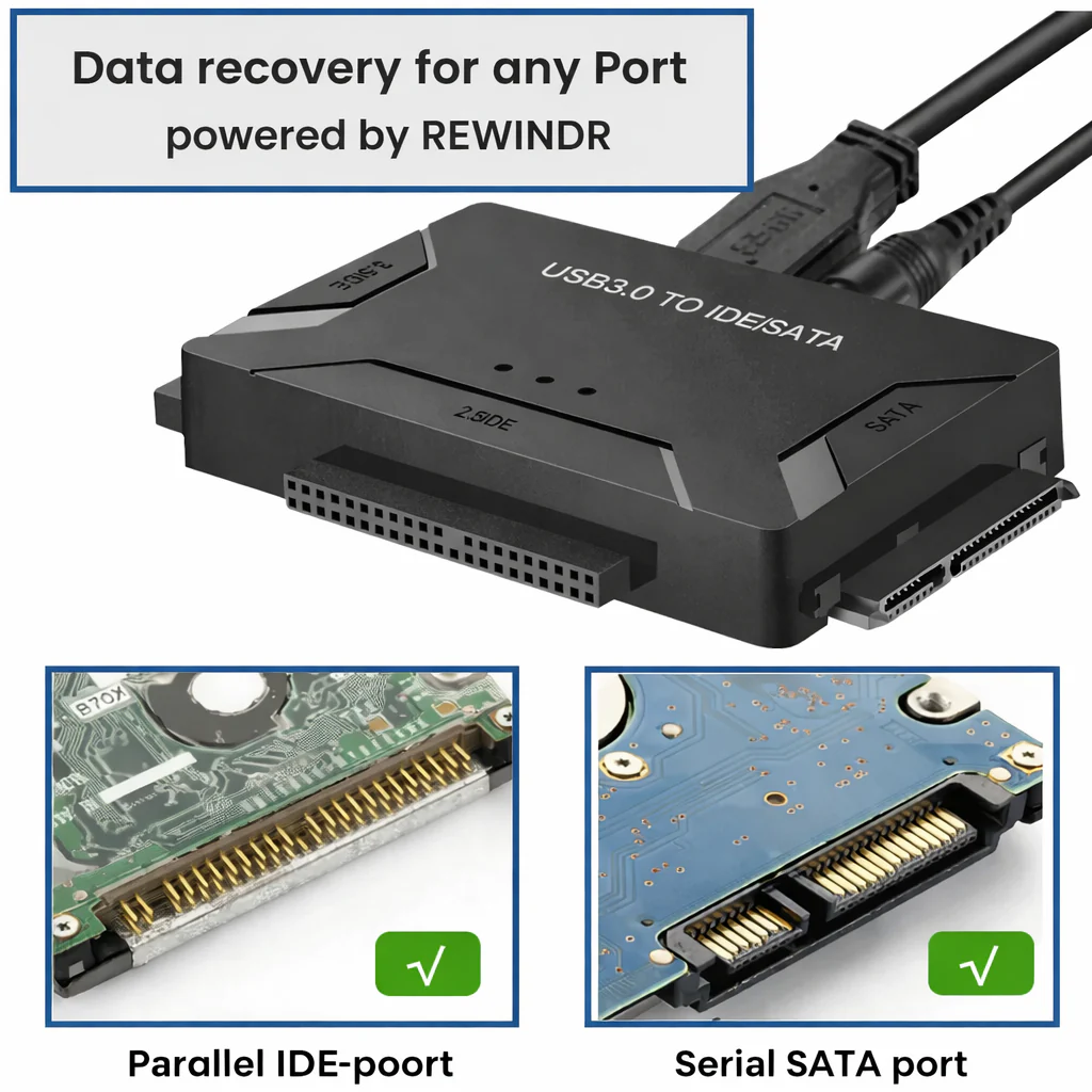 Hard Drive Converter | USB 3.0 High-Speed Data Recovery | RecoverPro - Image 3