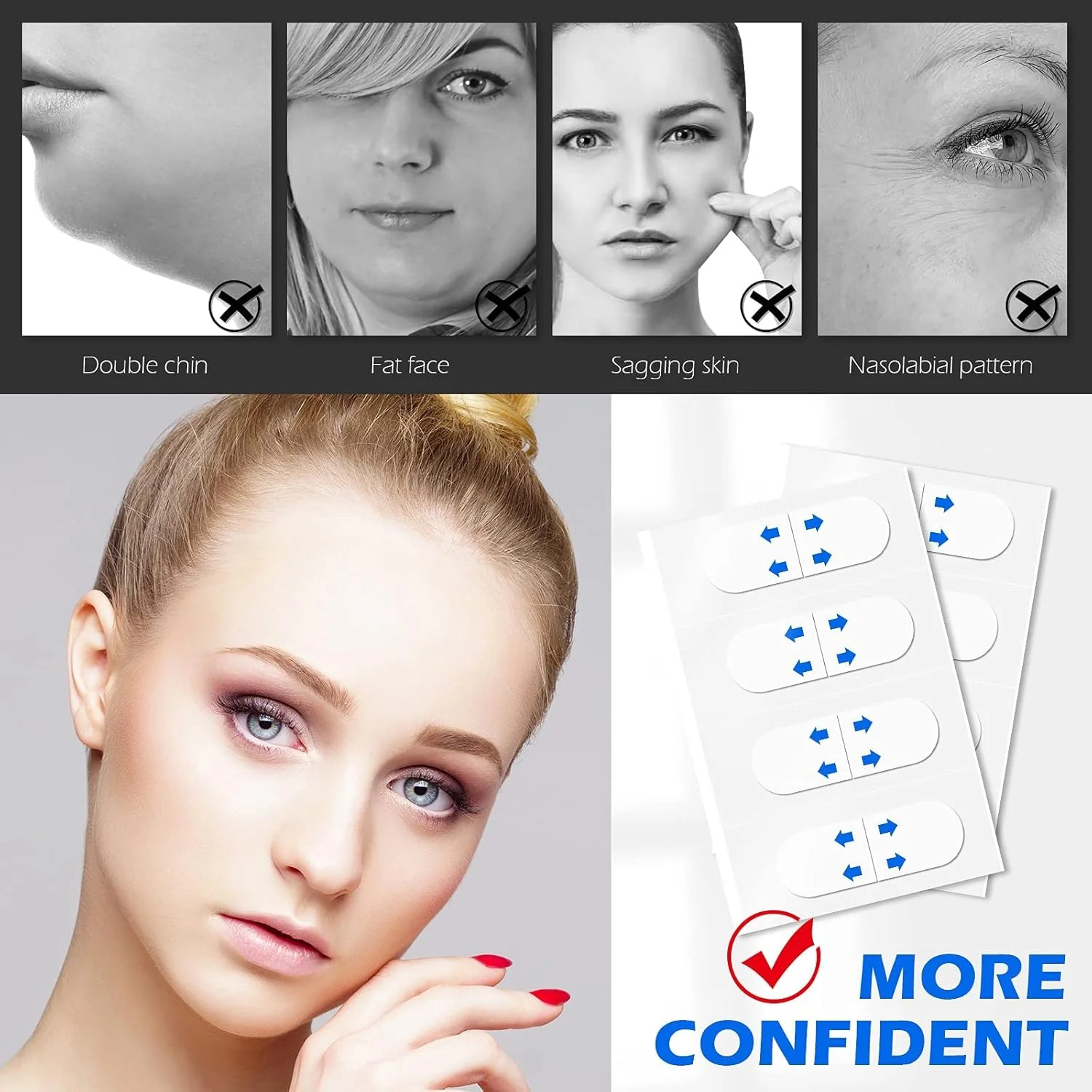 1+1 FREE | InvisiLift™ Tape Unlock Your Instant, Flawless V-Shape Confidence - Image 6