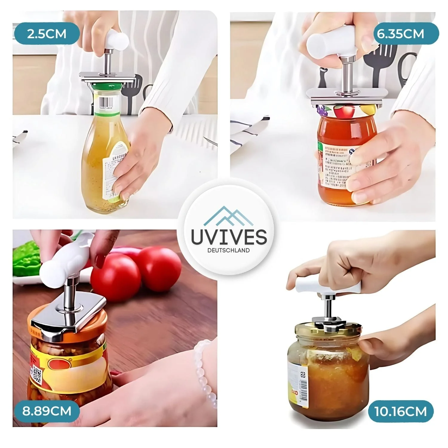 Jar Opener | Adjustable Grip | Ergonomic Handle | CapCracker - Image 4