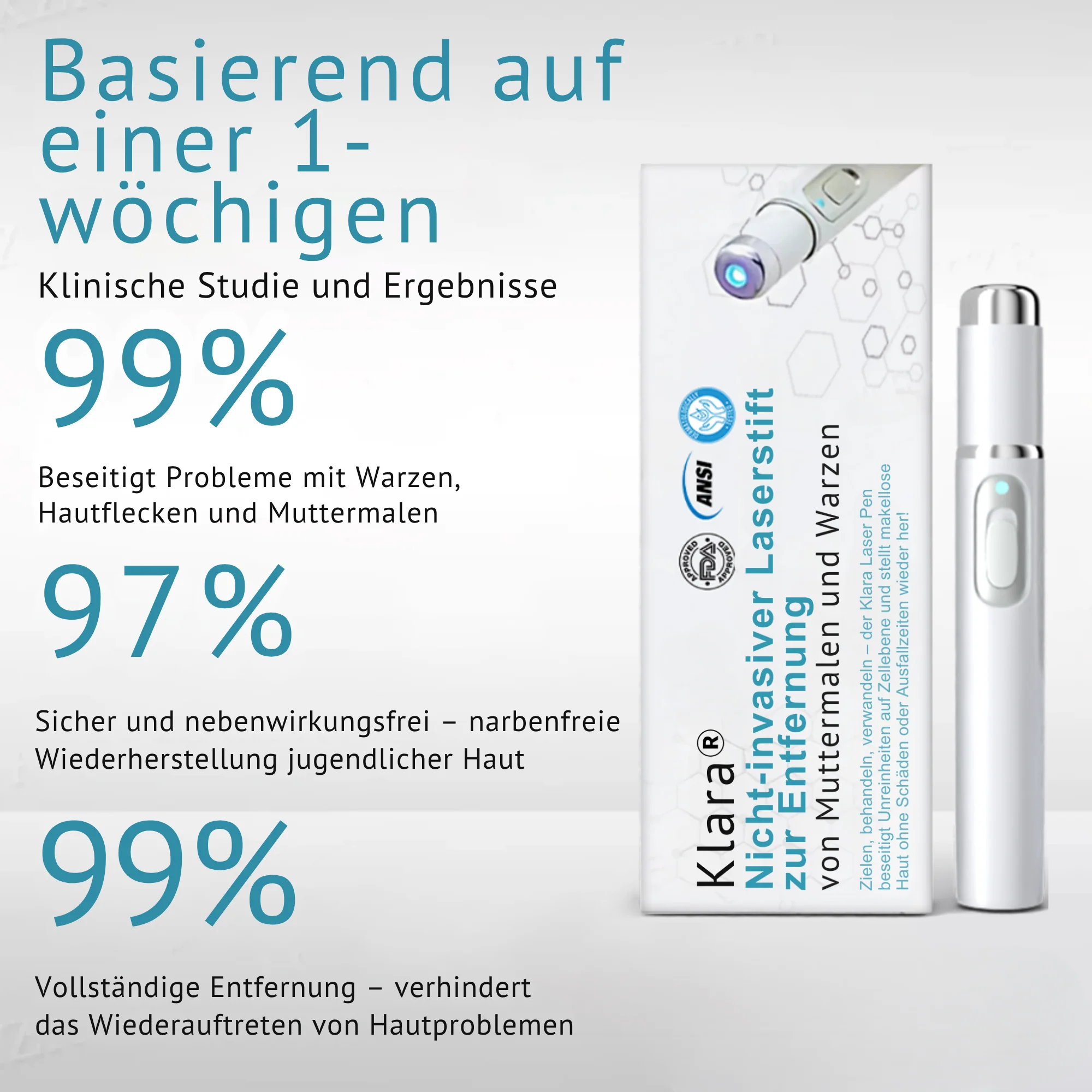 Klara™ Painless Laser Pen — Reveal Flawless Skin And Confidence Anytime - Image 6