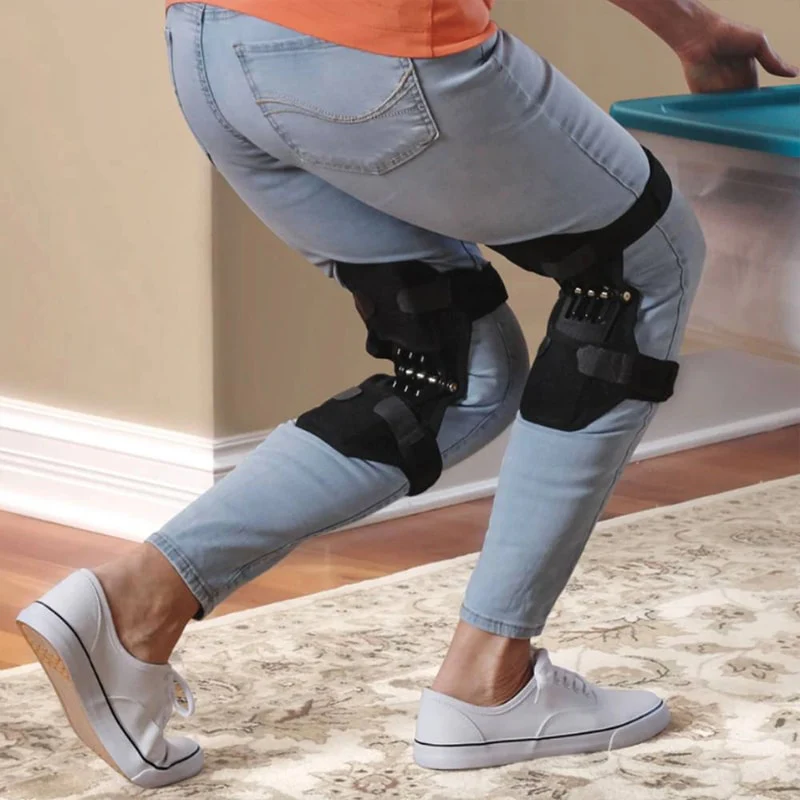 Knee Stabilizer Brace | Spring Support Assist | Adjustable Strap Fit | PowerKnee - Image 4
