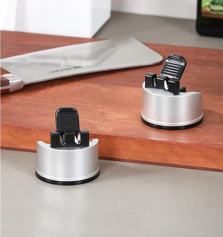 Knife sharpener | Razor-sharp precision | Two-stage sharpening system | With suction base | UltraSharp - Image 5