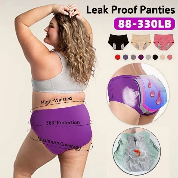 Leak Proof Underwear | High-Waisted Fit | Maximum Absorbency | Seraphine - Image 3