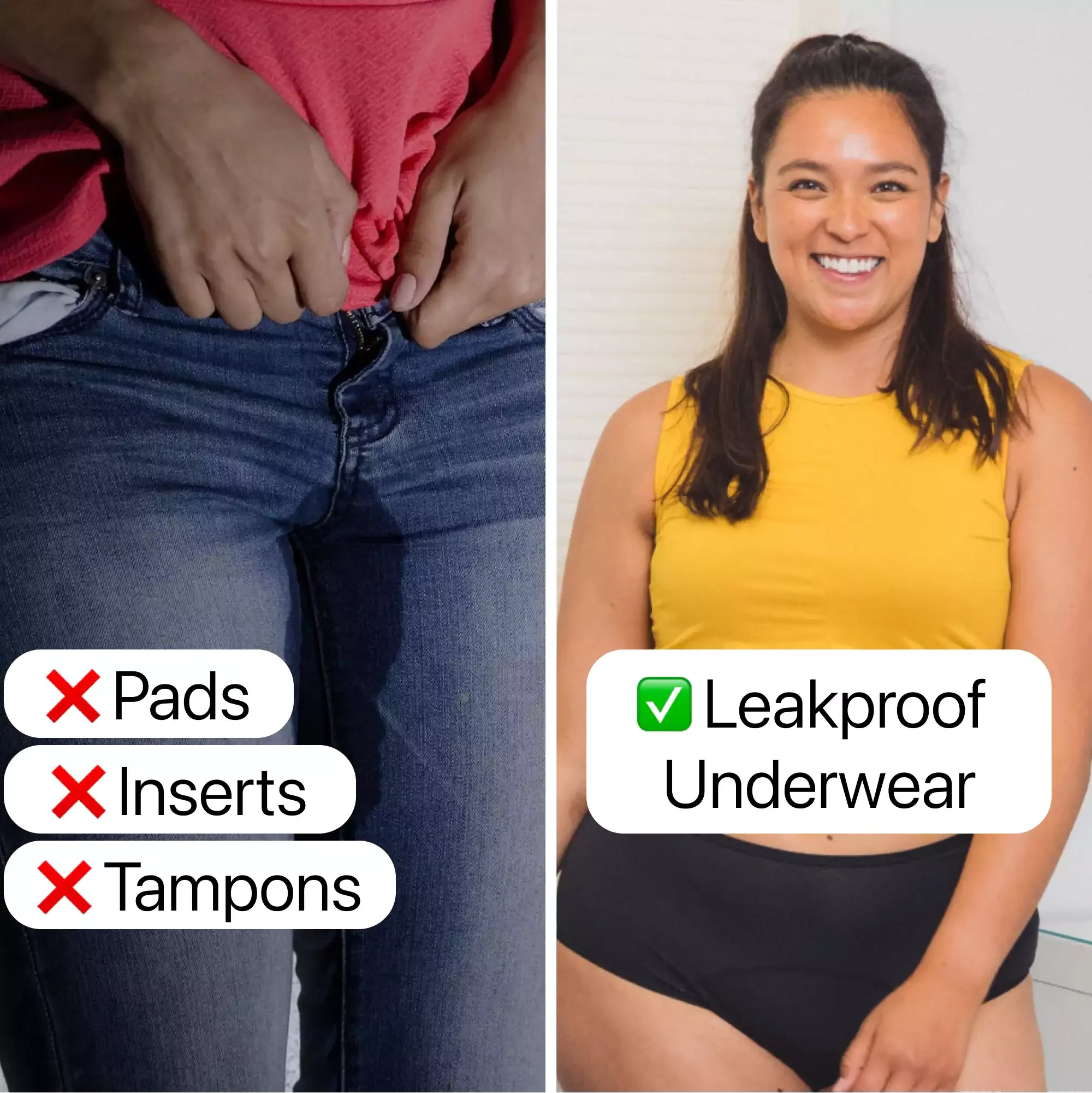 Leak Proof Underwear | High-Waisted Fit | Maximum Absorbency | Seraphine - Image 4