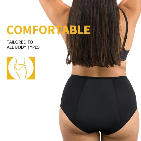Leak Proof Underwear | High-Waisted Fit | Maximum Absorbency | Seraphine - Image 8