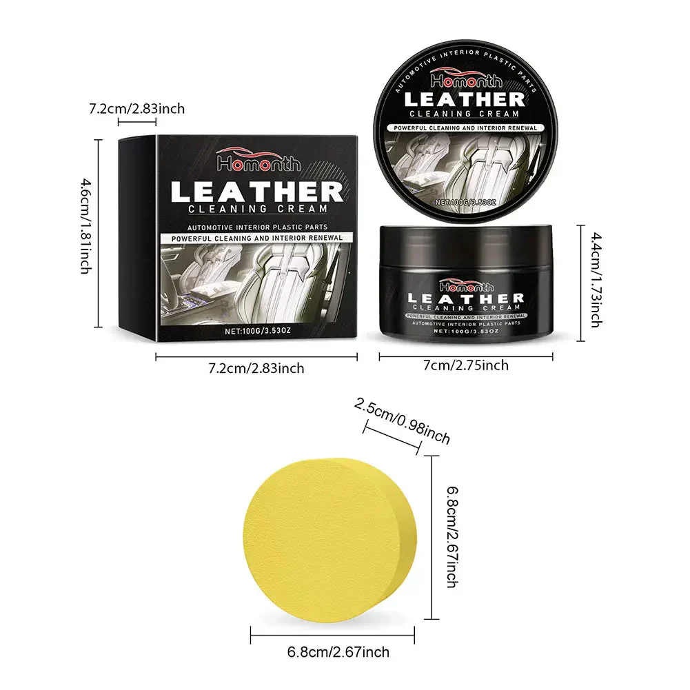 Leather Cleaning Cream | Restores Color & Shine | Scratch Removal | Revive - Image 5