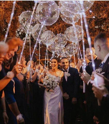 LED Balloon Lights | Warm White Glow | Reusable Party Decor | PartyBalloon - Image 2