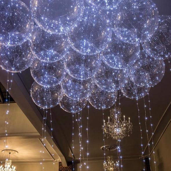 LED Balloon Lights | Warm White Glow | Reusable Party Decor | PartyBalloon - Image 3