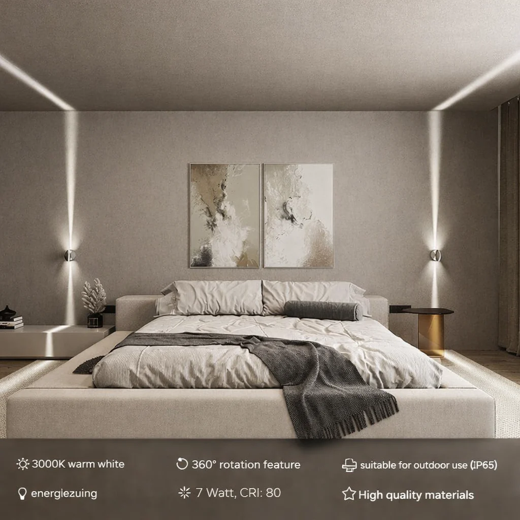 LED Ceiling Light | 360° Ambient Glow | Adjustable Modern Projector Spotlight | LumaArc - Image 7