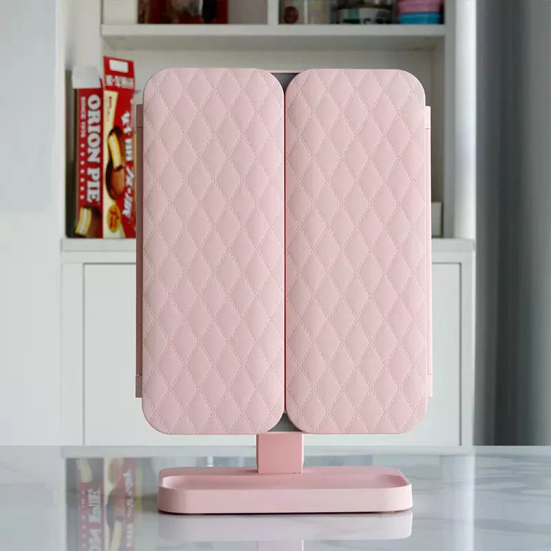 LED Makeup Mirror | Flawless Makeup Lighting | Tri-Fold LED Touch Control Mirror | Clara - Image 4