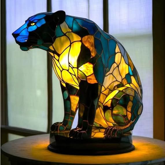 LED night light | Artistic dog statue | Warm light | USB powered | 15 cm | GlowPaws - Image 16