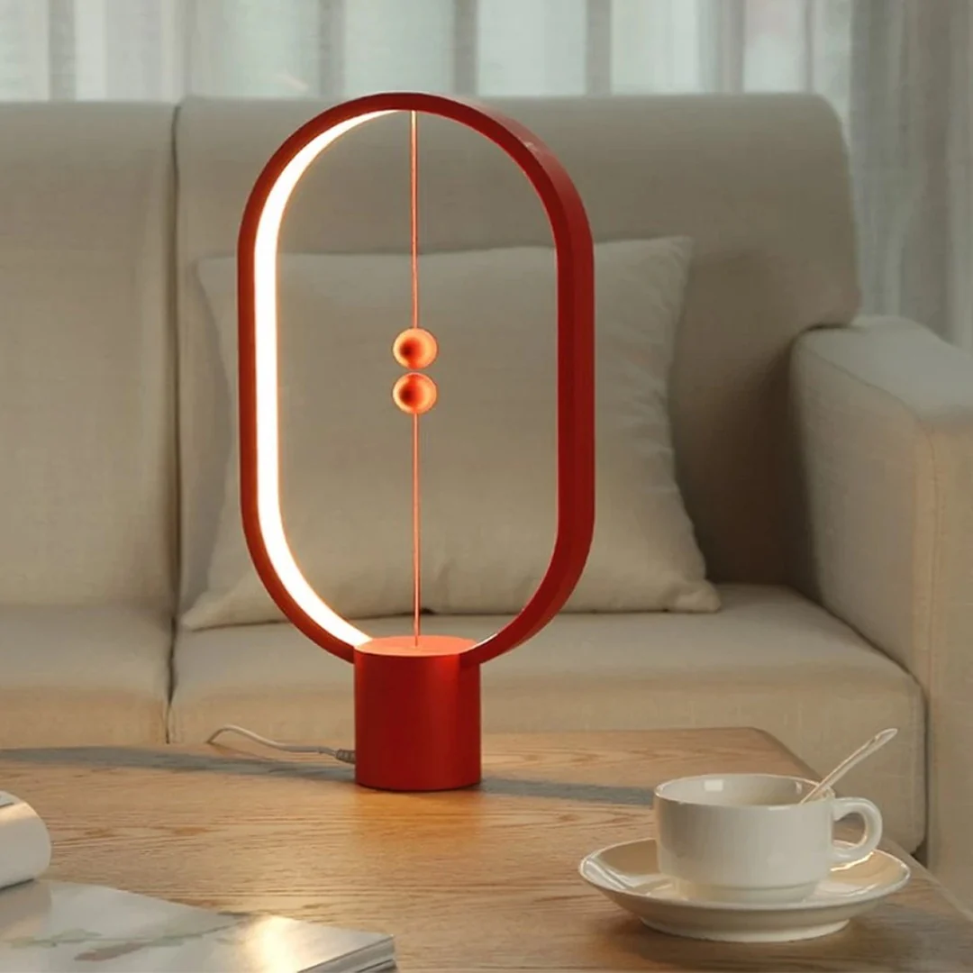 LED Oval Table Lamp | Balance Sphere Control | Warm Ambient Glow | BalanceLamp - Image 6
